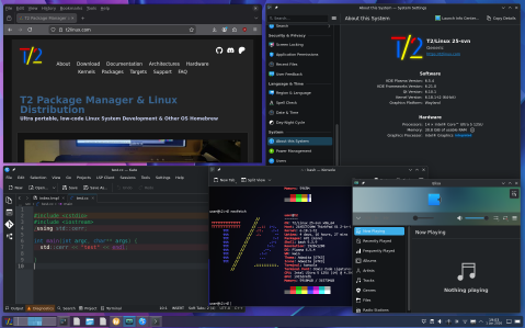T2/Linux Desktop 2025 Preview